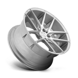 20X8.5 Niche 1PC M131 TARGA GLOSS SILVER MACHINED 5X114.3