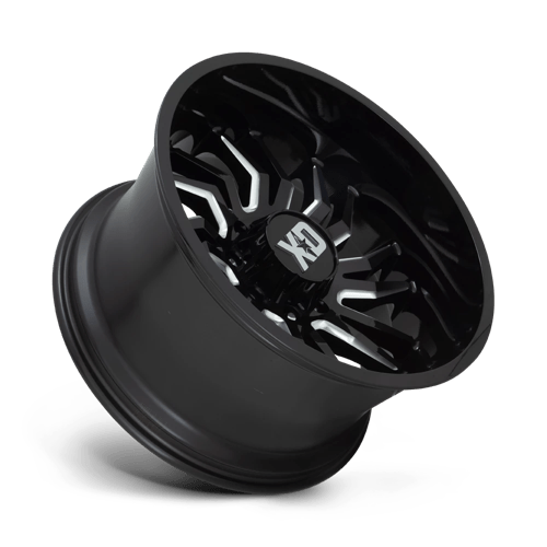 20X10 XD XD858 TENSION GLOSS BLACK MILLED 6X135