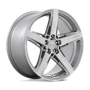20X9 Niche 1PC M270 TERAMO ANTHRACITE BRUSHED FACE TINT 5X120