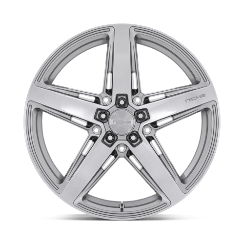 20X9.5 Niche 1PC M270 TERAMO ANTHRACITE BRUSHED FACE TINT 5X114.3