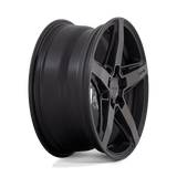 20X10.5 Niche 1PC M271 TERAMO MATTE BLACK W DOUBLE DARK TINT 5X114.3
