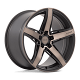 20X10.5 Niche 1PC M271 TERAMO MATTE BLACK W DOUBLE DARK TINT 5X120