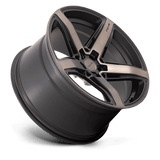 20X10.5 Niche 1PC M271 TERAMO MATTE BLACK W DOUBLE DARK TINT 5X120