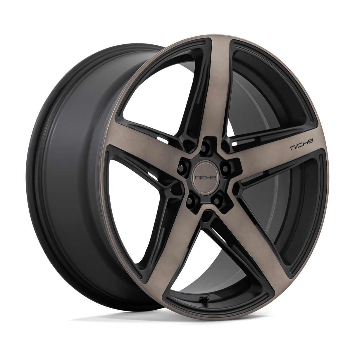 20X11 Niche 1PC M271 TERAMO MATTE BLACK W DOUBLE DARK TINT 5X112