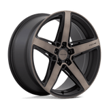 20X10.5 Niche 1PC M271 TERAMO MATTE BLACK W DOUBLE DARK TINT 5X112