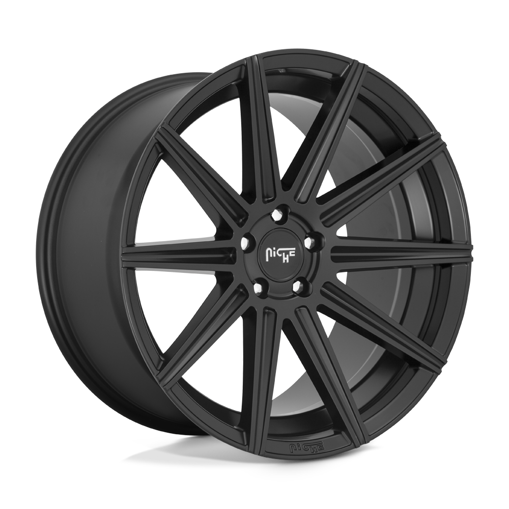 20X10.5 Niche 1PC M242 TIFOSI MATTE BLACK 5X114.3