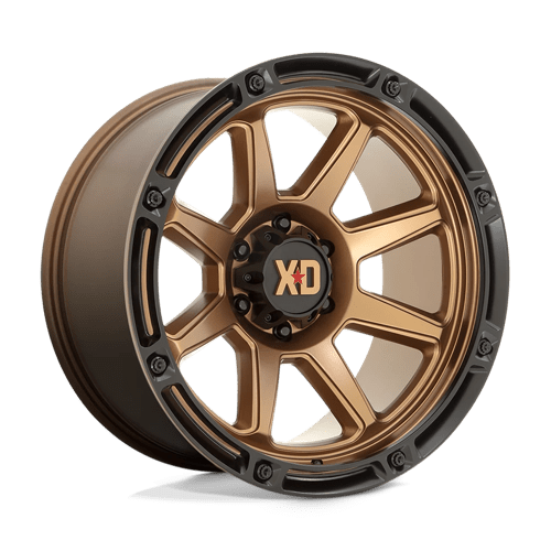 20X9 XD XD863 MATTE BRONZE W/ BLACK LIP 5X127