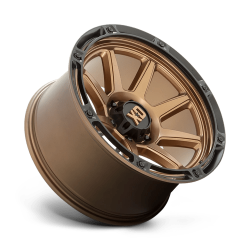 20X9 XD XD863 MATTE BRONZE W/ BLACK LIP 8X170