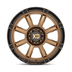 20X9 XD XD863 MATTE BRONZE W/ BLACK LIP 5X127