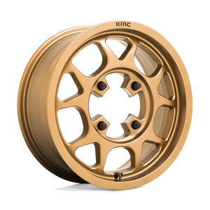 15X6 KMC Powersports KS136 TORO MATTE BRONZE 4X137