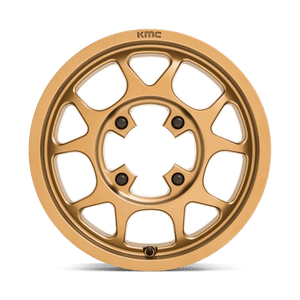 15X6 KMC Powersports KS136 TORO MATTE BRONZE 4X137