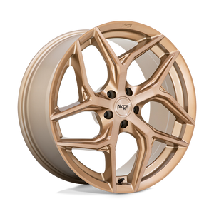 20X10.5 Niche 1PC M267 TORSION PLATINUM BRONZE 5X112
