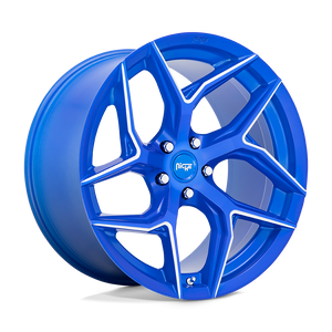 20X9 Niche 1PC M268 TORSION ANODIZED BLUE MILLED 5X112
