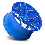 20X10.5 Niche 1PC M268 TORSION ANODIZED BLUE MILLED 5X120
