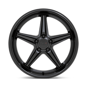 20X10 TSW LAUNCH MATTE BLACK W/ GLOSS BLACK LIP 5X115