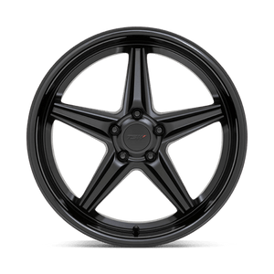 20" TSW LAUNCH MATTE BLACK W/ GLOSS BLACK LIP 5X115