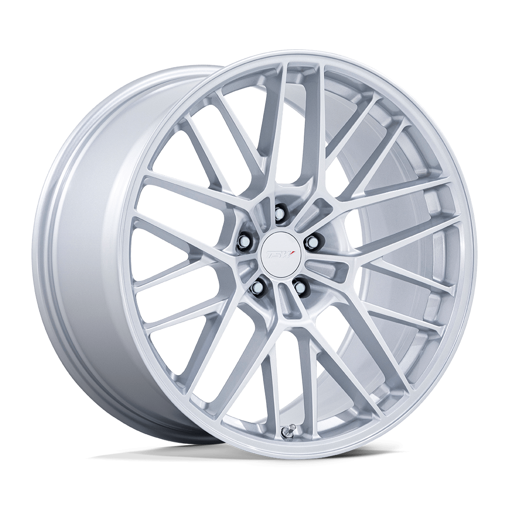 22X9 TSW TW001 DAYTONA GLOSS SILVER 5X114.3