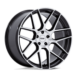 18X10.5 TSW TW002 LASARTHE GLOSS BLACK MACHINED 5X120