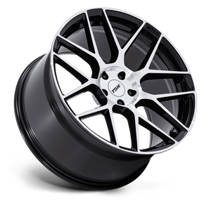 18X10.5 TSW TW002 LASARTHE GLOSS BLACK MACHINED 5X120