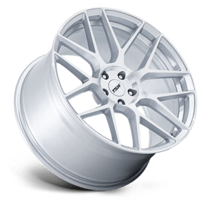 17X8 TSW TW002 LASARTHE GLOSS SILVER MACHINED 5X114.3