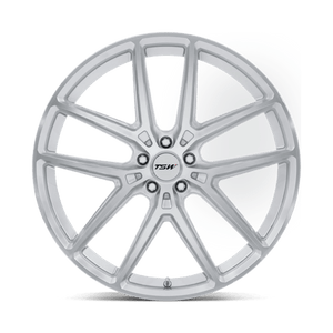19X9.5 TSW TW006 IMOLA GLOSS SILVER W/ MACHINED FACE 5X112