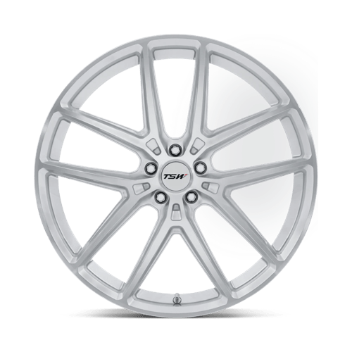 19X10.5 TSW TW006 IMOLA GLOSS SILVER W/ MACHINED FACE 5X112