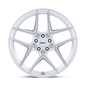 19X10.5 TSW TW008 SLIPSTREAM GLOSS SILVER W/ MACHINED FACE 5X114.3