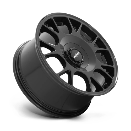 18X8.5 Rotiform R187 TUF-R GLOSSY BLACK 5X108/5X120