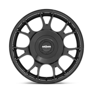 18X8.5 Rotiform R187 TUF-R GLOSSY BLACK 5X108/5X120