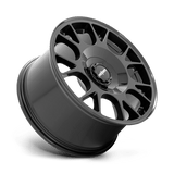 18X9.5 Rotiform R187 TUF-R GLOSSY BLACK 5X112/5X114.3