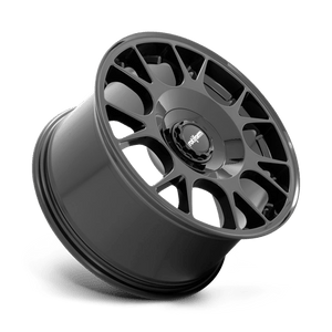 18X9.5 Rotiform R187 TUF-R GLOSSY BLACK 5X112/5X114.3