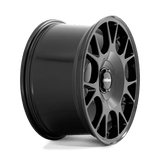 18X9.5 Rotiform R187 TUF-R GLOSSY BLACK 5X112/5X114.3