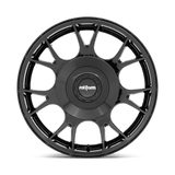 18X9.5 Rotiform R187 TUF-R GLOSSY BLACK 5X112/5X114.3