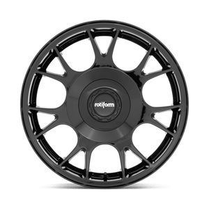 18X9.5 Rotiform R187 TUF-R GLOSSY BLACK 5X112/5X114.3