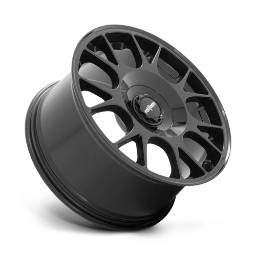 20X10.5 Rotiform R187 TUF-R GLOSSY BLACK 5X112/5X114.3