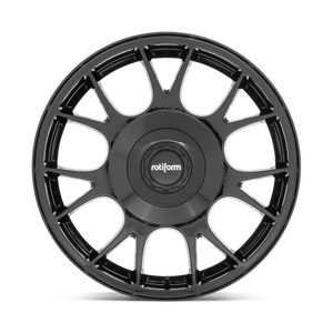 20X10.5 Rotiform R187 TUF-R GLOSSY BLACK 5X112/5X114.3