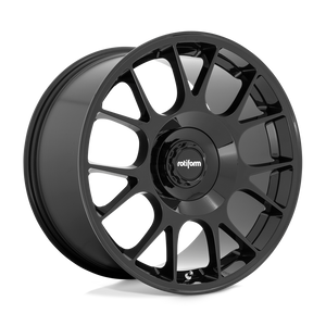20X10.5 Rotiform R187 TUF-R GLOSSY BLACK 5X108/5X120