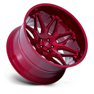 20" Tuff T3B CANDY RED 5X127