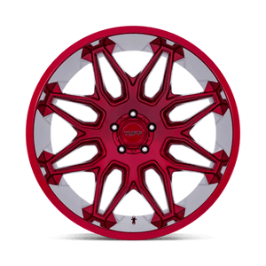 24X14 Tuff T3B CANDY RED 5X127