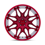 26" Tuff T3B CANDY RED 5X127