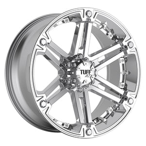22X9.5 Tuff T01 CHROME 5X127/5X139.7