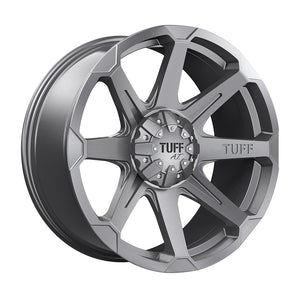 20" Tuff T05 FLAT GUNMETAL 5X127/5X139.7