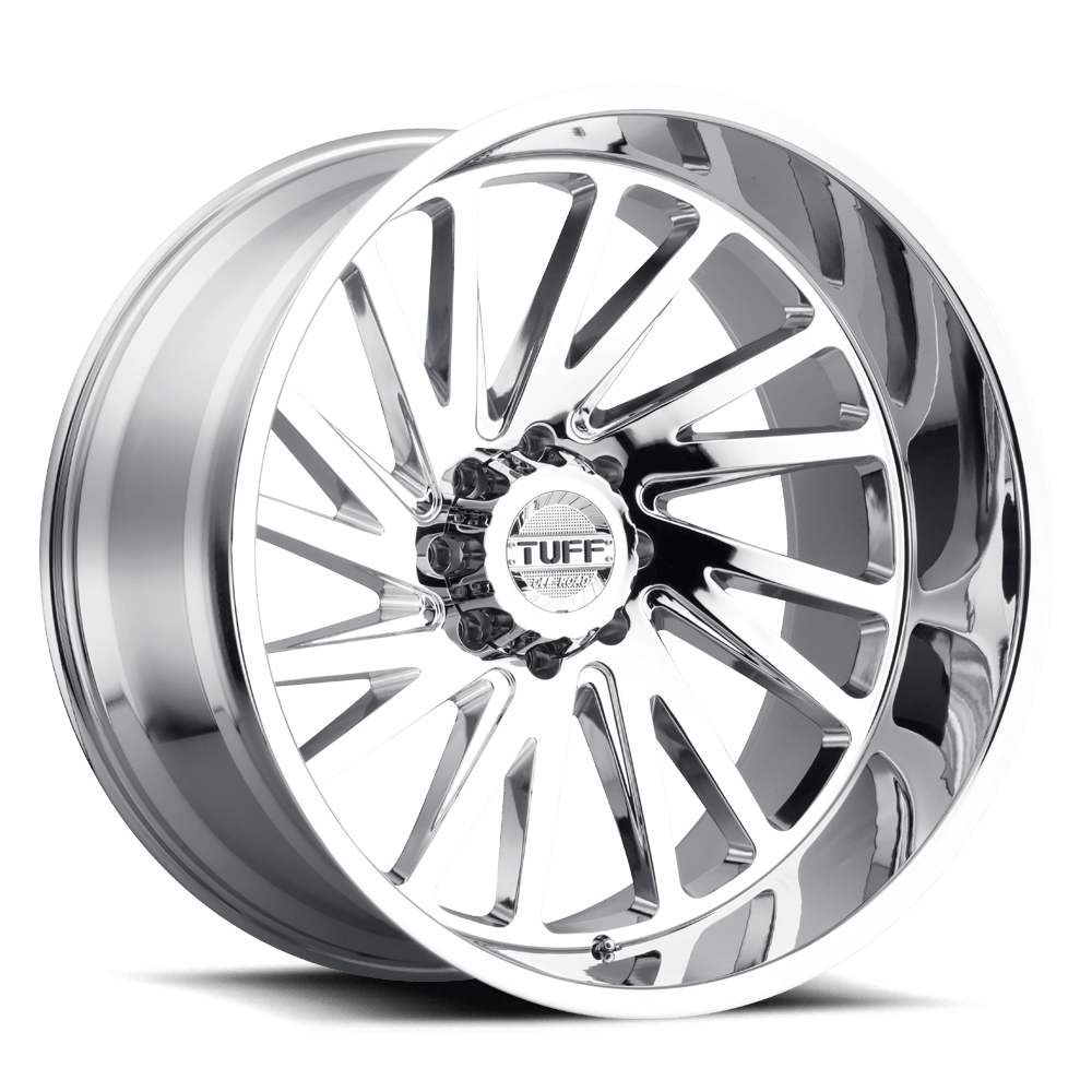 24" Tuff T2A CHROME 6X139.7