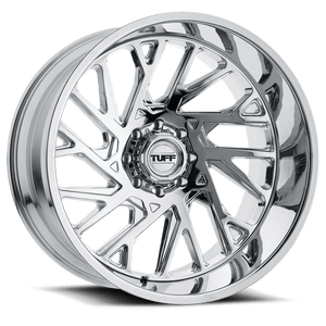 22" Tuff T4B CHROME 8X180
