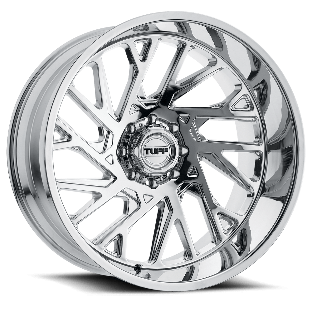 22" Tuff T4B CHROME 6X139.7
