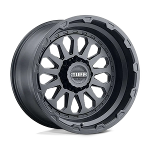 20X9 Tuff T3A MATTE BLACK 6X114.3