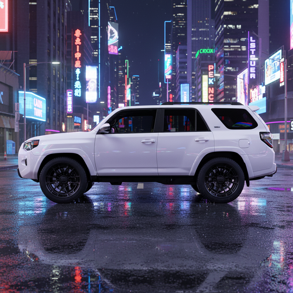 17X8.5 KMC KM732 ARCHER RIMS - MATTE BLACK 6X139.7
