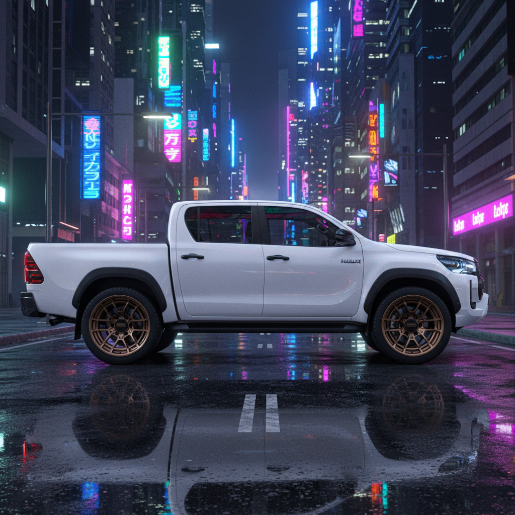 17X8.5 KMC KM732 ARCHER RIMS - MATTE BRONZE 6X139.7