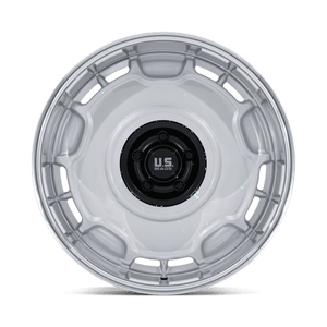 22X10.5 US Mag 1PC UC146 ARLINGTON SILVER M-BLK CENTER W/ DC-LIP 5X127