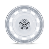 20X8.5 US Mag 1PC UC143 SCOTTSDALE SILVER W/ DIAMOND CUT LIP 6X139.7